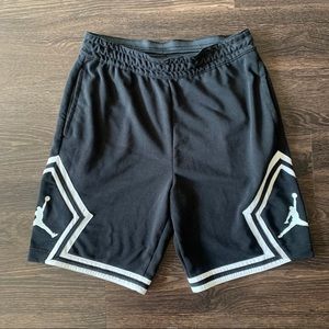 Jordan Jumpman Fleece Shorts Sz M Black